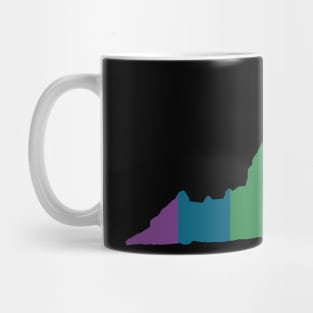 Virginia State Rainbow. Mug